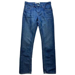 Levi's 511 Womens Slim Straight Jeans Stretch Denim Size 18R Blue Pockets Casual